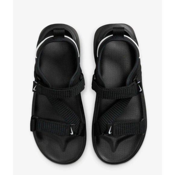 NIKE VISTA Sandals Slides DJ6606-001 Black/White Men\'s Size 13 New In Box main image 4
